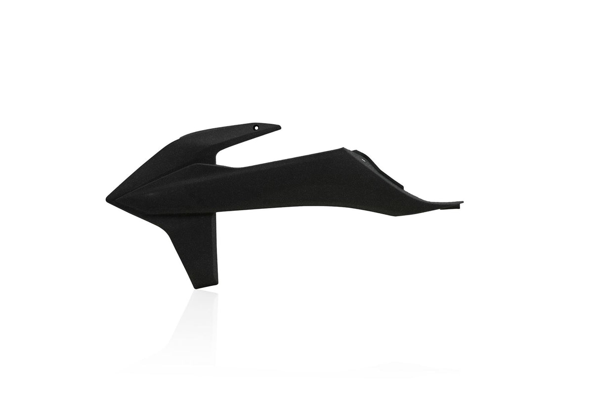 Acerbis Radiator Rad Scoops Metallic Black For KTM XC-F 350 2019-2022