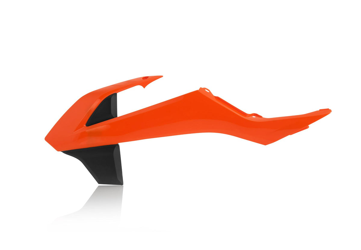 Acerbis Radiator Rad Scoops Orange Black 016 For Gas Gas MC 65 2021-2023