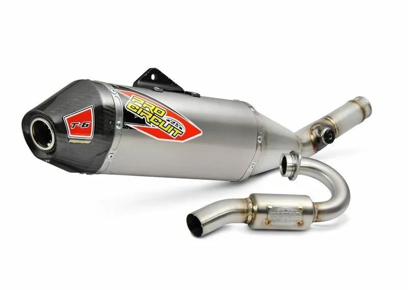 Pro Circuit T-6 Euro Stainless Exhaust System For Kawasaki KX 250 F 2017-2019