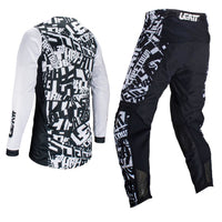 Leatt 2024 Combo Kit Pants & Shirt 3.5 White