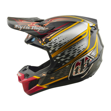 Troy Lee Designs Spring 2026 MX SE5 Composite Wings Helmets Black Black