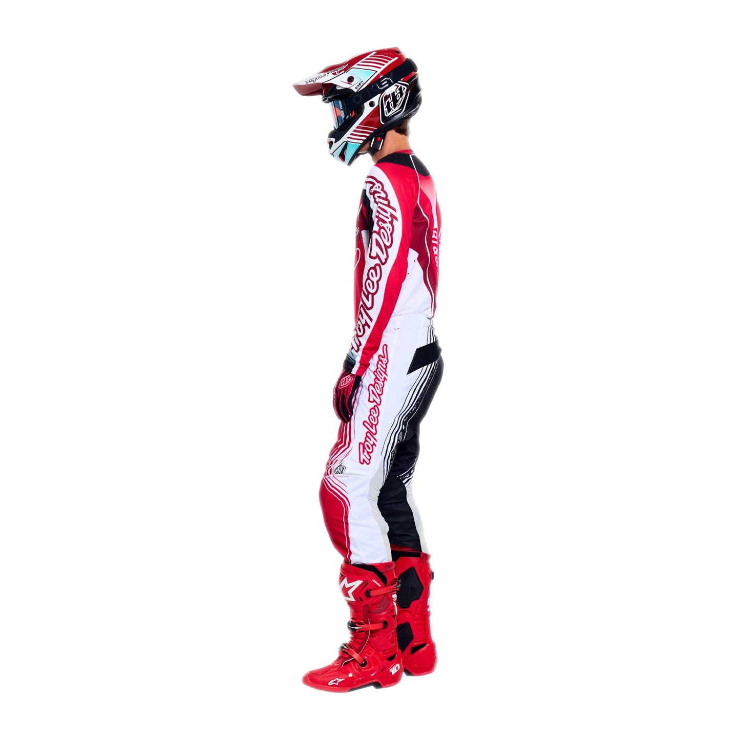 Troy Lee Designs Spring 2026 GP Pro Streamline MX Combo Kit Red Black