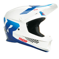 Thor 2025 Motocross Helmet Sector 2 Carve White Blue