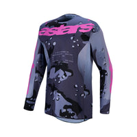 Alpinestars 2027 Racer Lone MX Jersey Grey Camo Purple