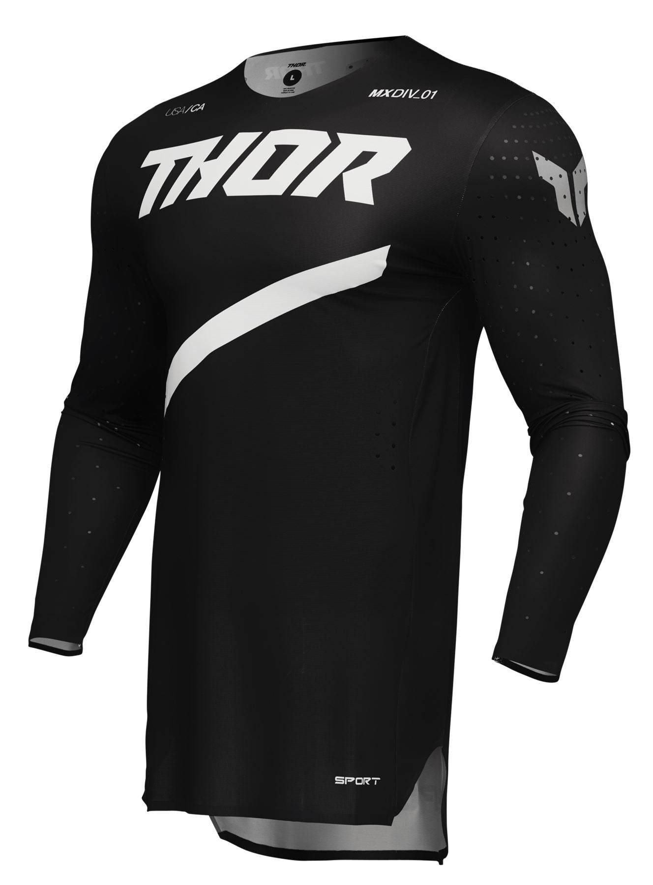 Thor 2026 Motocross Jersey Sportmode Brave Black