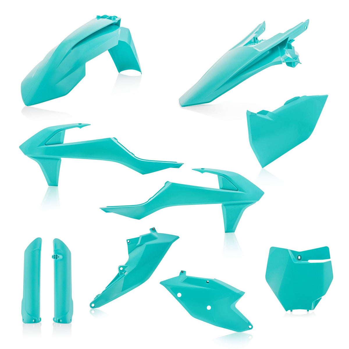 Acerbis Full Plastic Kit Verde 4 Green For KTM SX 150 2016-2018