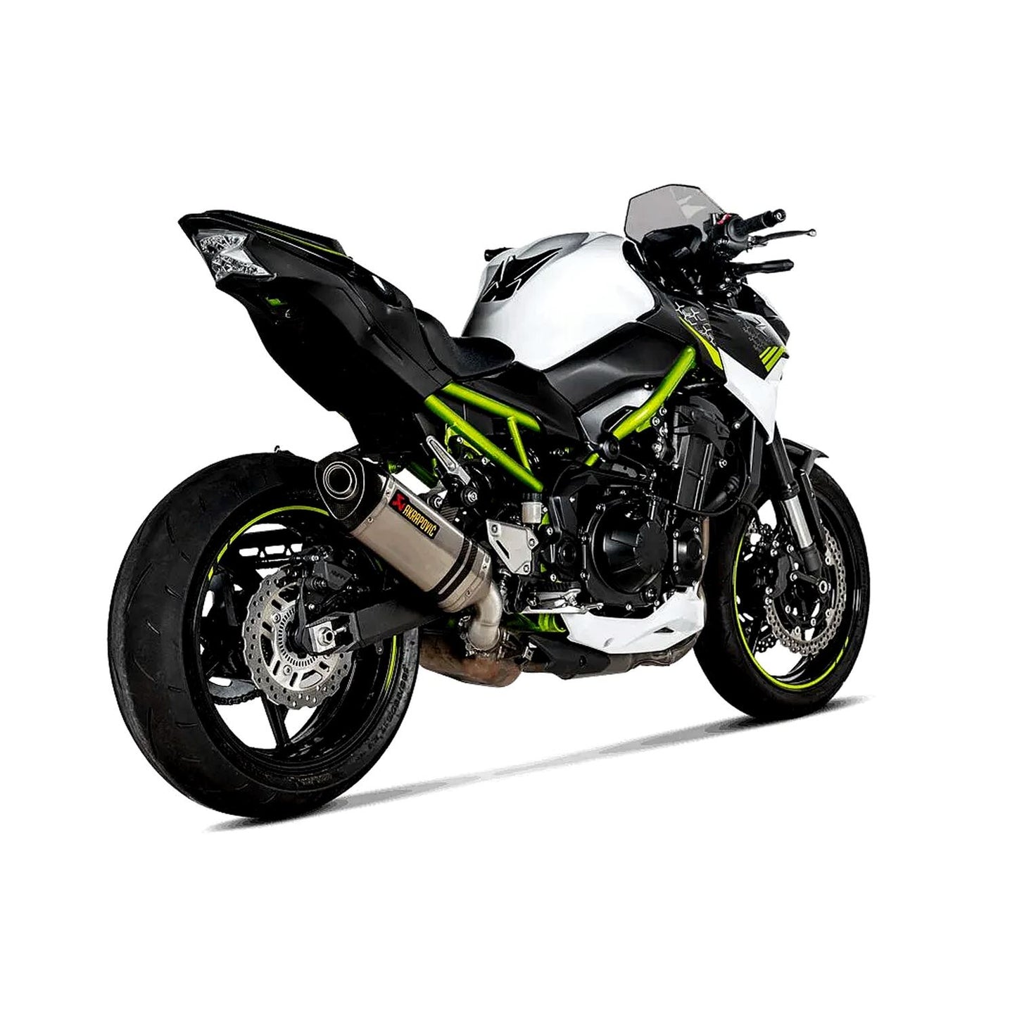 Akrapovic Titanium Line Slip On Silencer For Kawasaki Z 900 ABS Performance 2021-2024