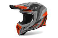 Airoh Helmet 2024 Aviator Ace 2 Ground Orange Matt Composite Carbon