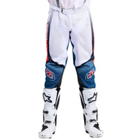 Troy Lee Designs 2025 Motocross GP PRO AIR Bands Pants White Indigo