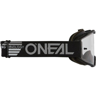 O'Neal 2025 Motocross Goggles B-10 Solid Black Clear