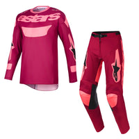 Alpinestars 2026 Racer Riway Motocross Combo Kit Dark Red Coral