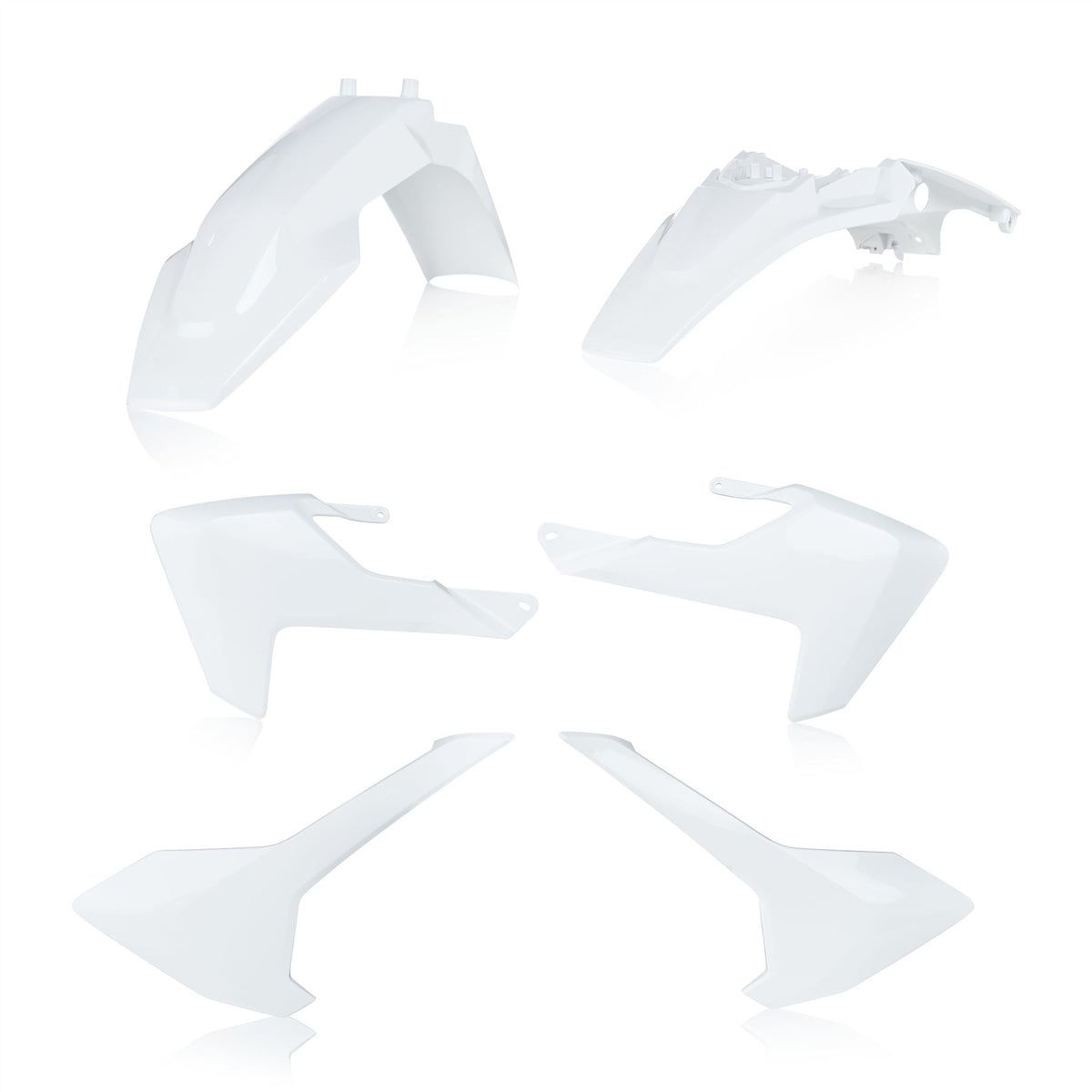 Acerbis Radiator Rad Scoops Metallic Grey For Husqvarna TC 250 2019-2022