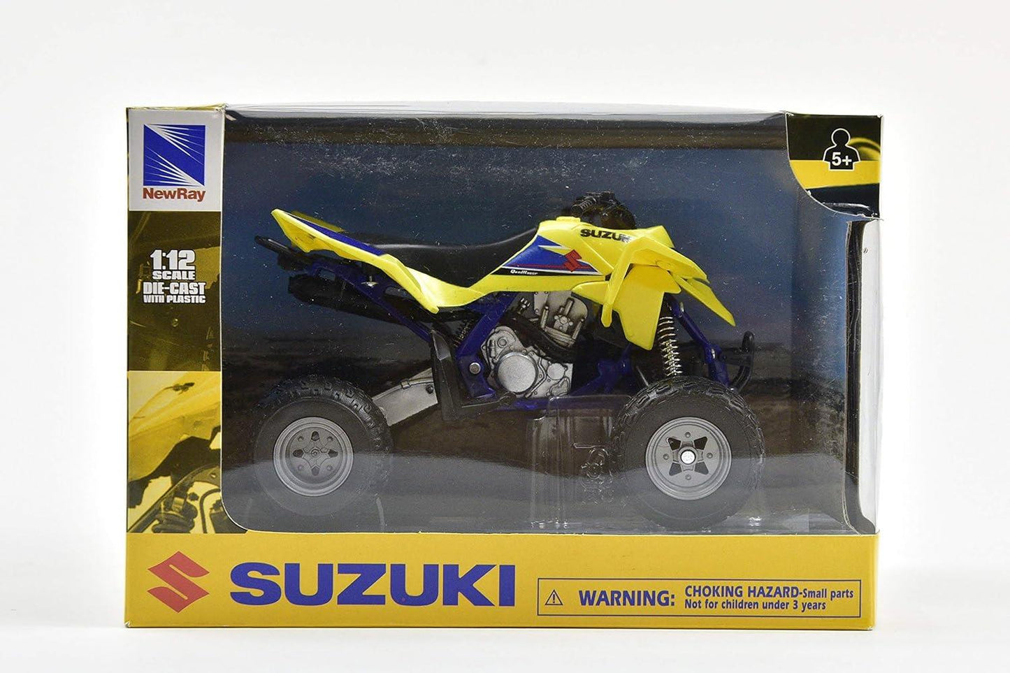 Suzuki LT-R 450 Quadracer Quad 1:12 Scale Model Toy