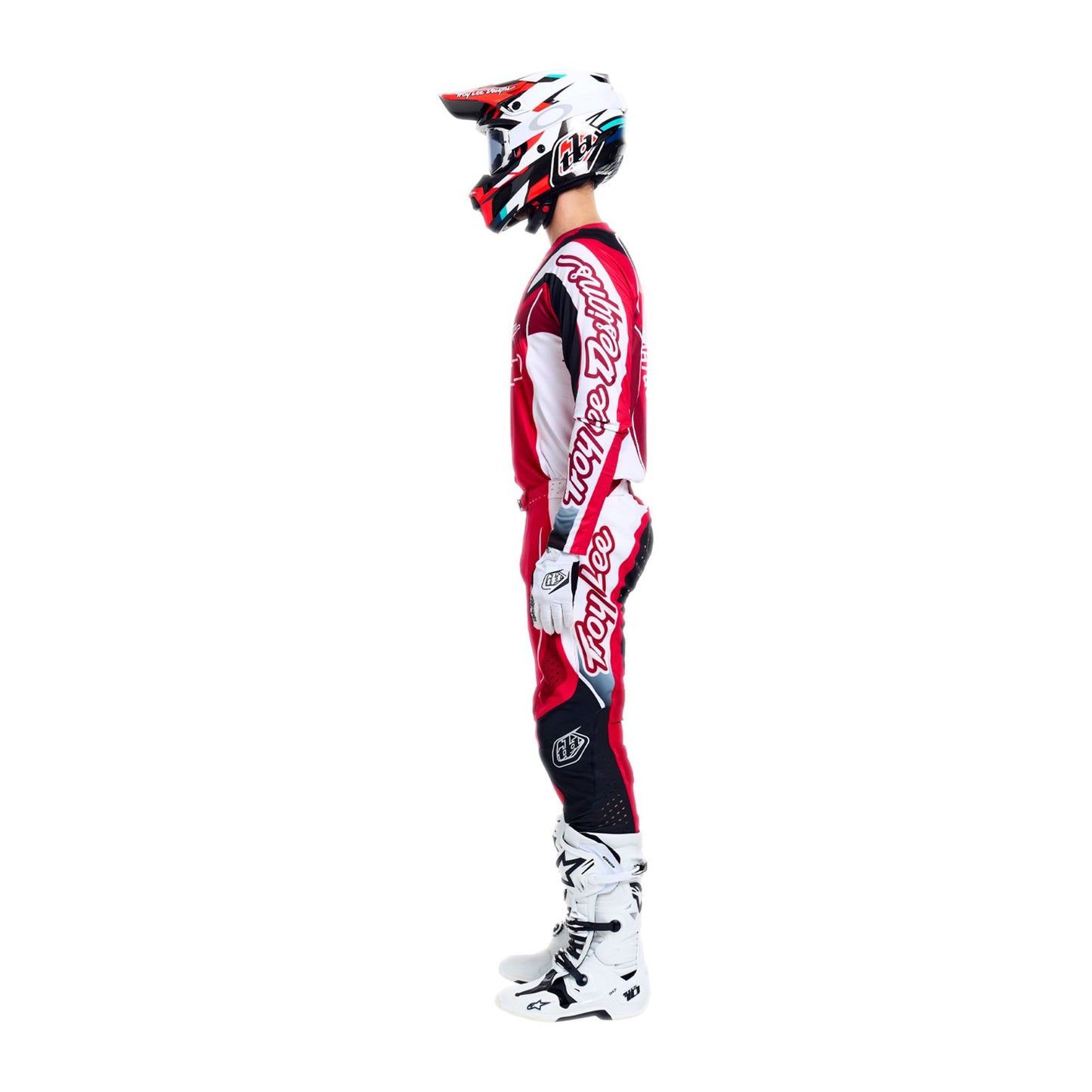 Troy Lee Designs Spring 2026 SE PRO Salvo MX Combo Kit Red White