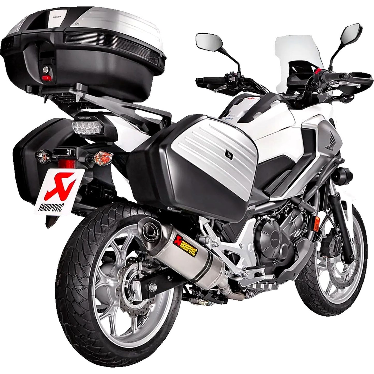 Akrapovic Titanium Line Slip On Silencer For Honda NC 700 D ABS Integra DCT 2012-2013