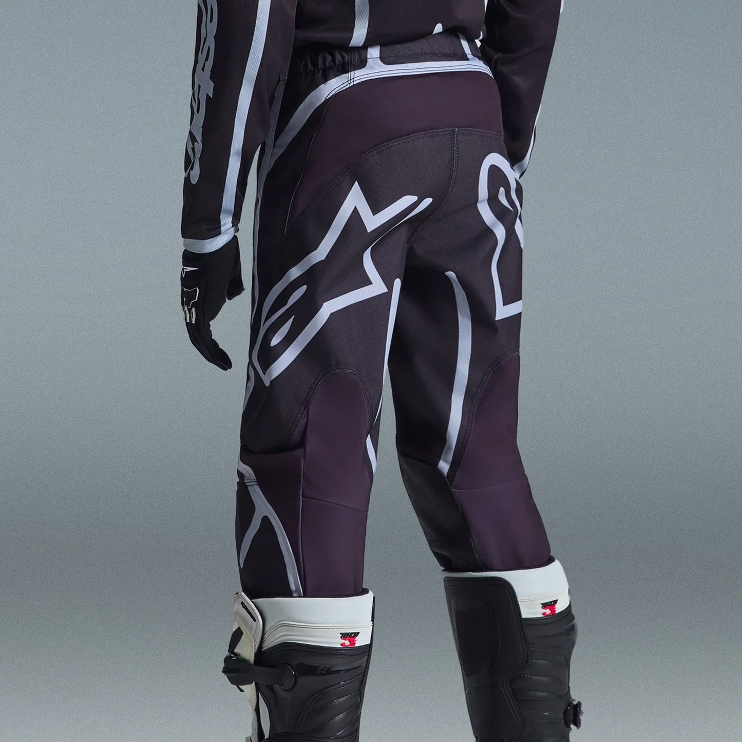 Alpinestars 2026 Youth Fluid Apex Motocross Pants Black Grey
