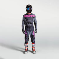 Alpinestars 2027 Racer Lone MX Combo Kit Grey Camo Purple