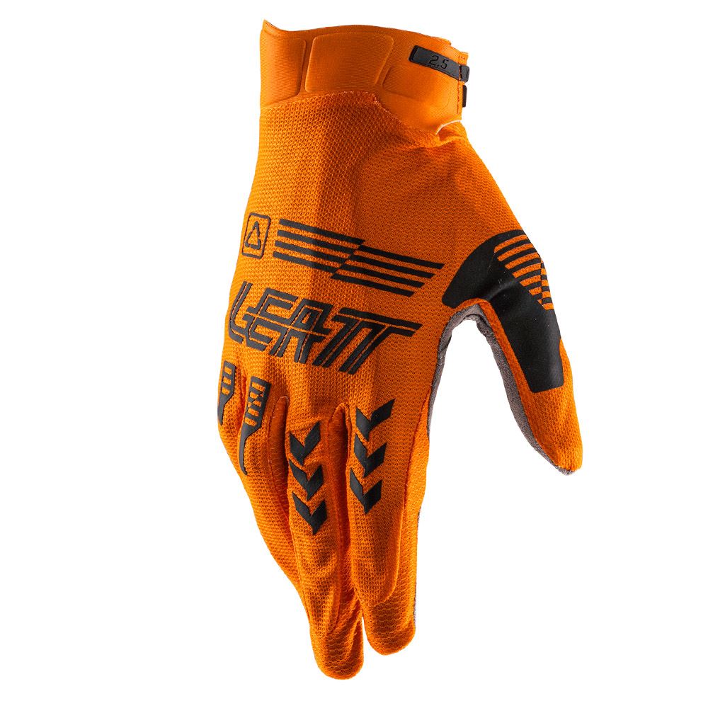 Leatt 2026 Motocross Gloves 2.5 X-Flow Orange