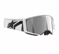 Alpinestars 2025 Goggles Supertech Corp Absolute Vision White Mirror Silver
