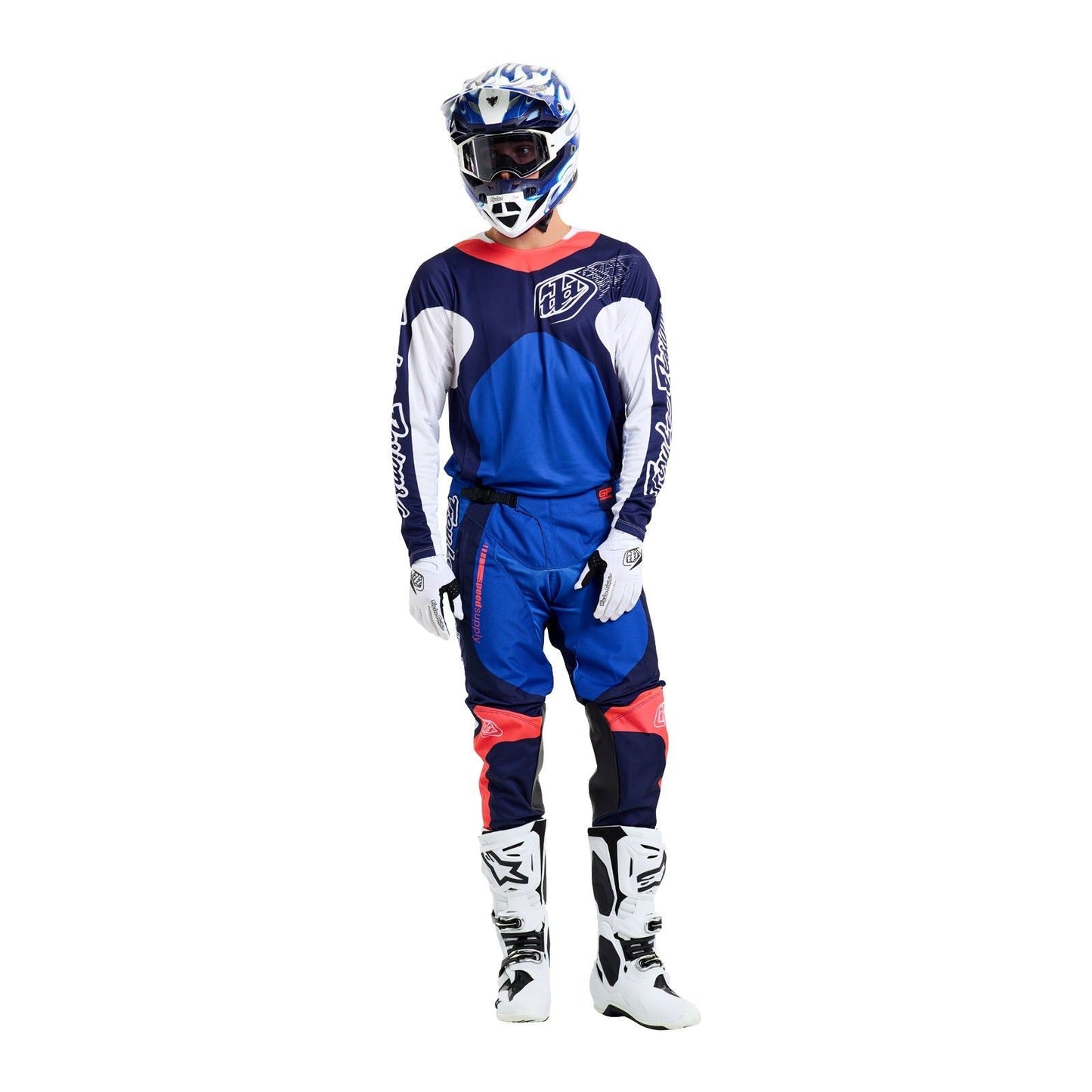Troy Lee 2026 Motocross Combo Kit GP Pro Frames Navy White