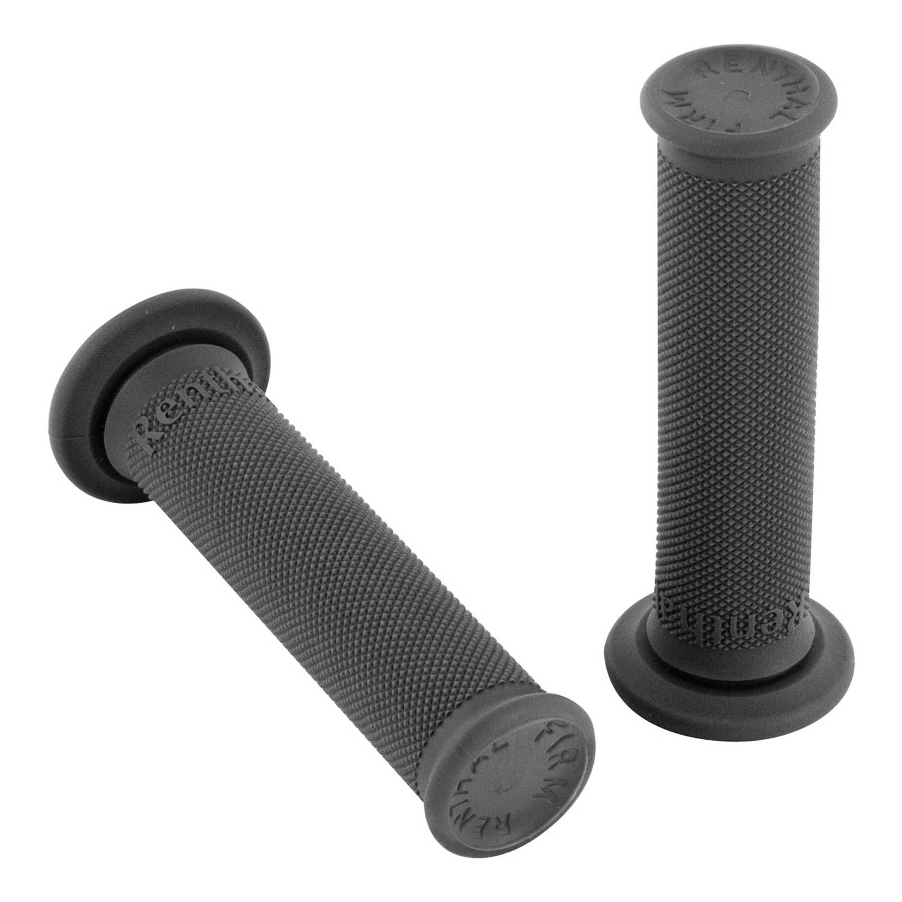 Renthal Trial Firm Diamond Closed End Grips Charcoal Trials