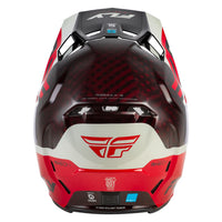 Fly Racing 2026 Motocross Helmet Formula S Byte Carbon Red Grey