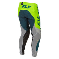 Fly Racing 2026 Motocross Pants Lite  Grey Lime Teal