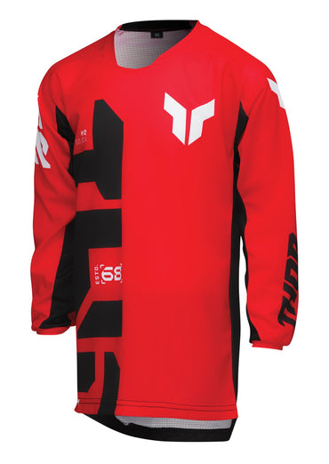 Thor 2025 Motocross Combo Kit Youth Launchmode Forge Red