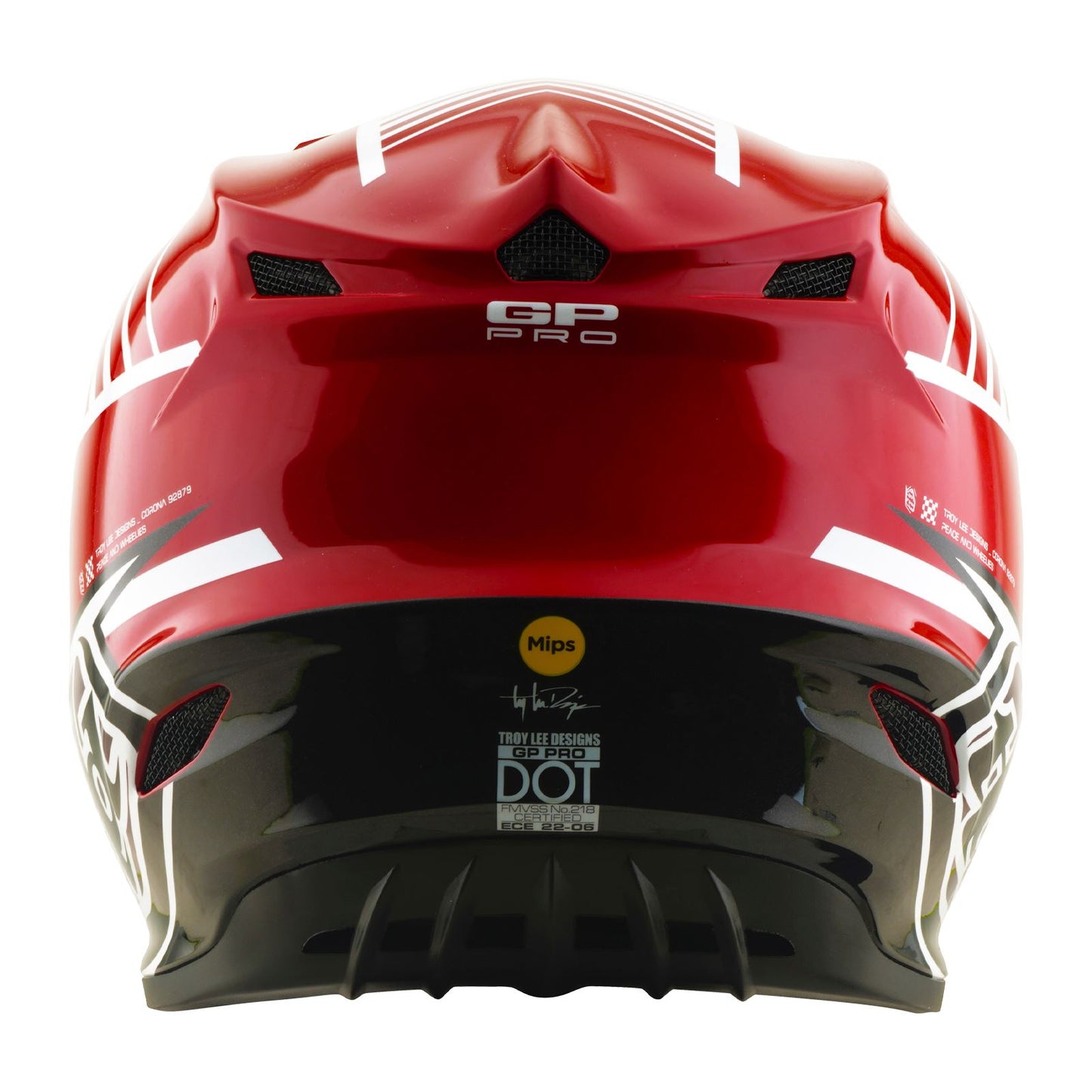 Troy Lee Designs Spring 2026 MX GP PRO Segment Helmets Red