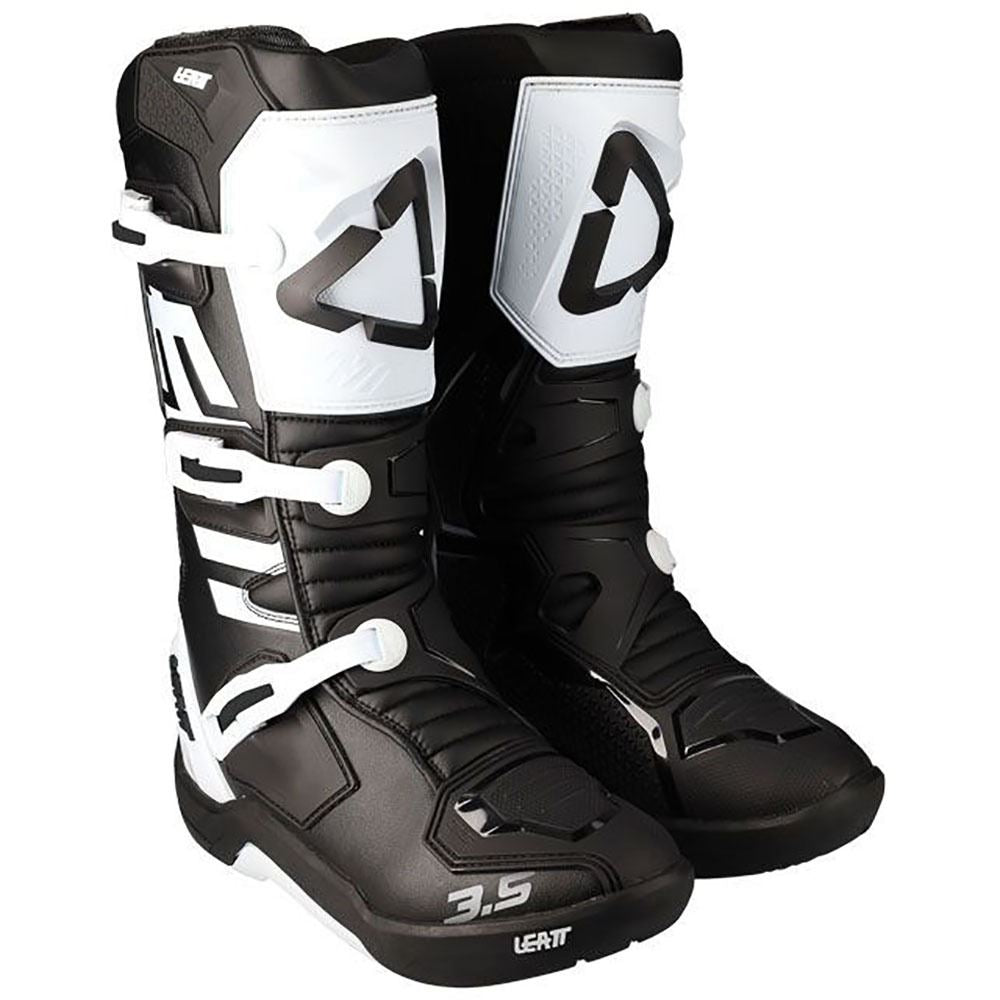 Leatt 2024 Boots Youth 3.5 Black White