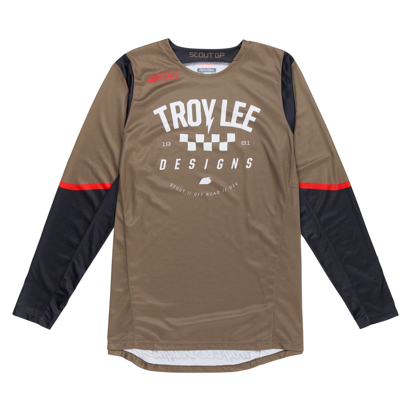 Troy Lee Designs Spring 2025 MX Jersey SCOUT GP Ripper Jersey Tarmac