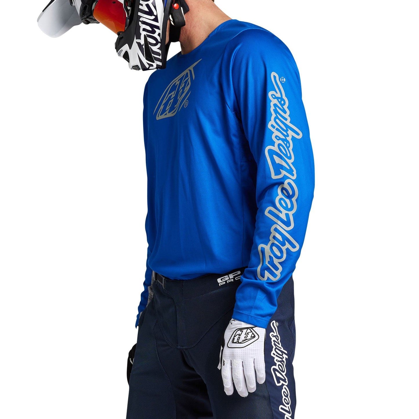 Troy Lee Designs 2025 GP Pro Icon Blue Silver Jersey