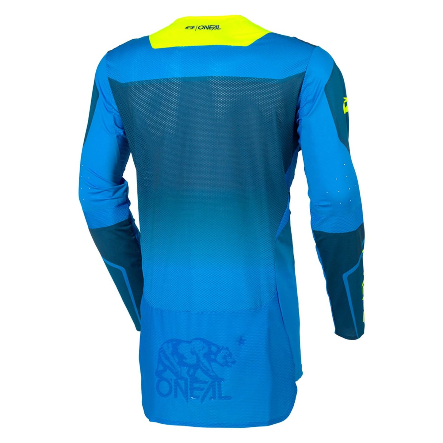 O'Neal 2026 Prodigy Five Five Blue Neon Yellow MX Combo Kit