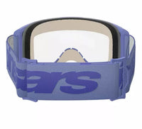 Alpinestars 2025 Goggles Vision 5 Wordmark Purple Clear