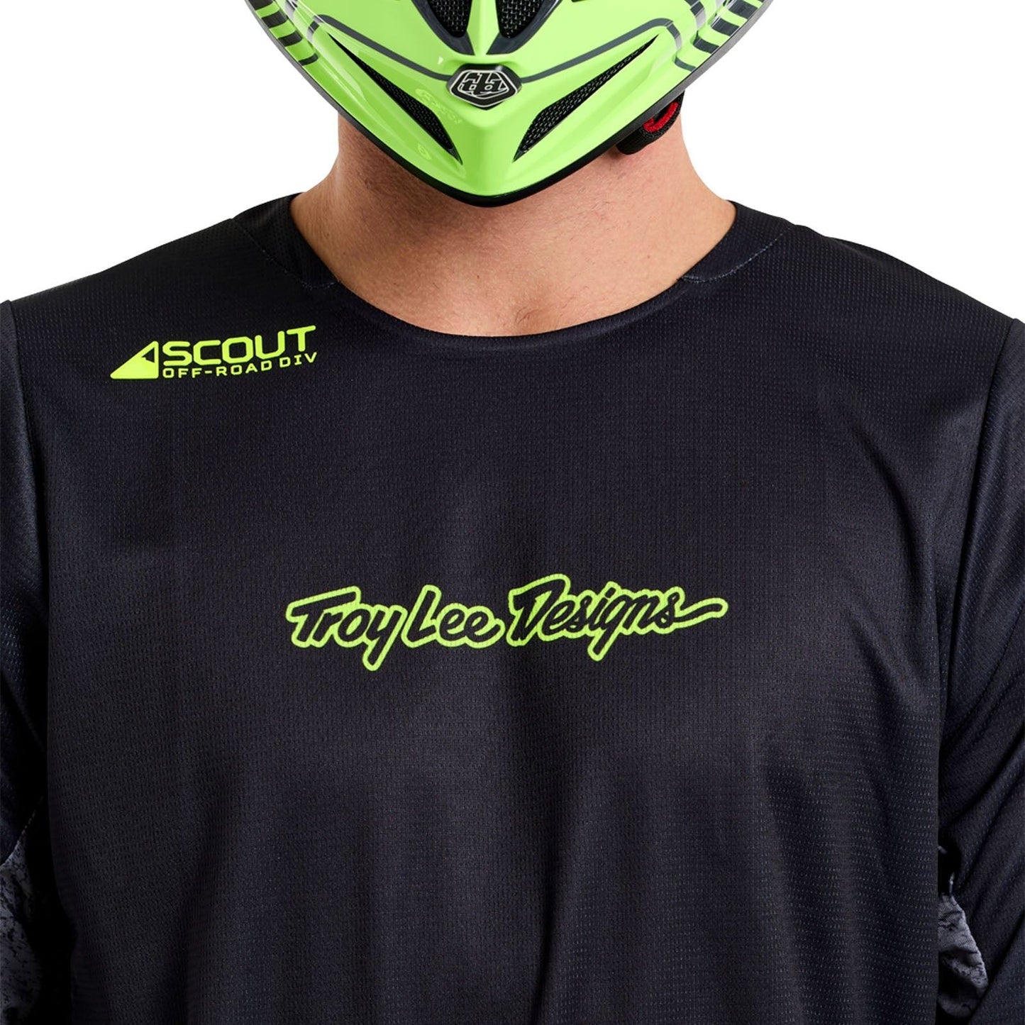 Troy Lee 2026 Motocross Jersey Scout GP Pro Slab Black