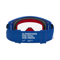 Alpinestars 2027 Supertech Vesta MX Goggles Blue White Clear