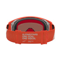 Alpinestars 2027 Supertech Vesta MX Goggles Orange Mirror Silver