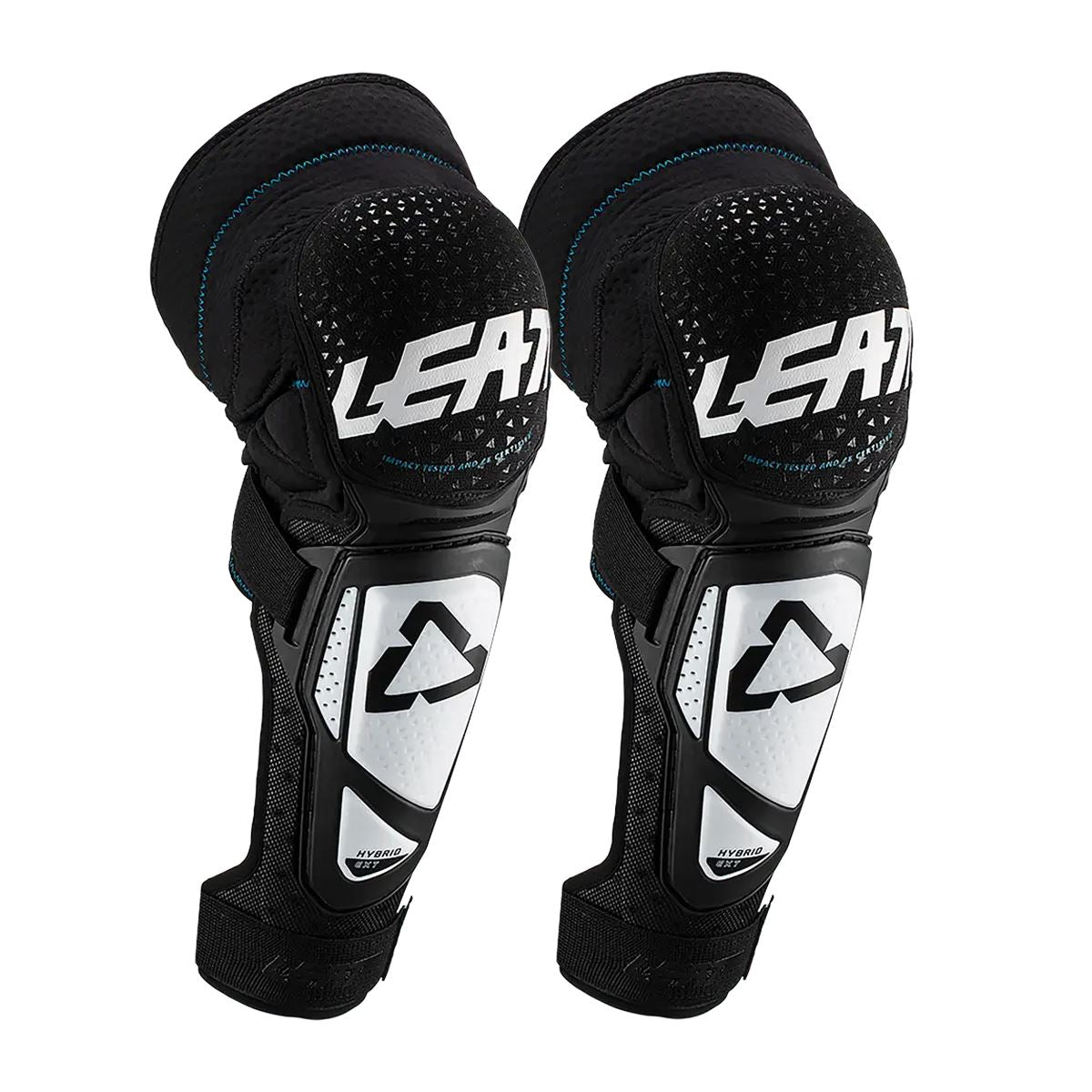 Leatt 2024 Dual Axis Youth Knee Guards Black