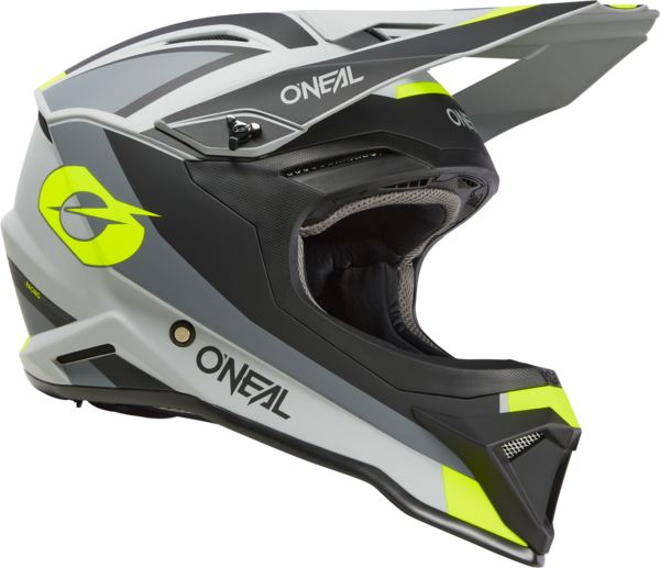 O'Neal 2024 Motocross Helmet 1SRS Stream V.24 Black Yellow