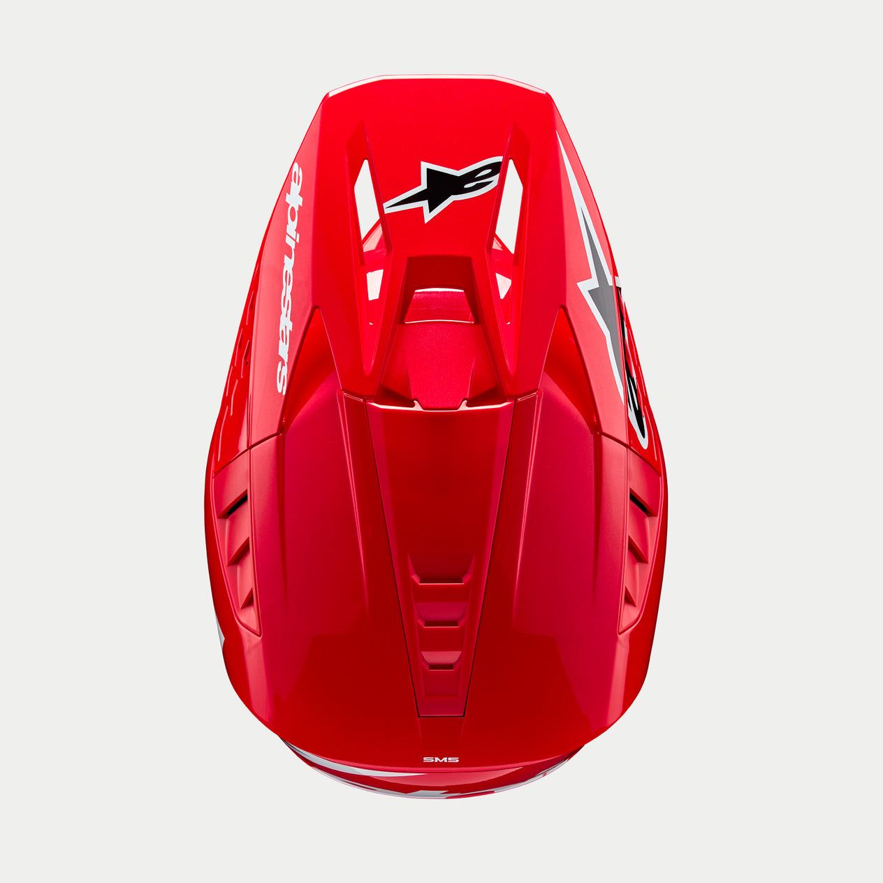 Alpinestars 2026 Supertech SM5 Corp Bright Red  Motocross Helmet