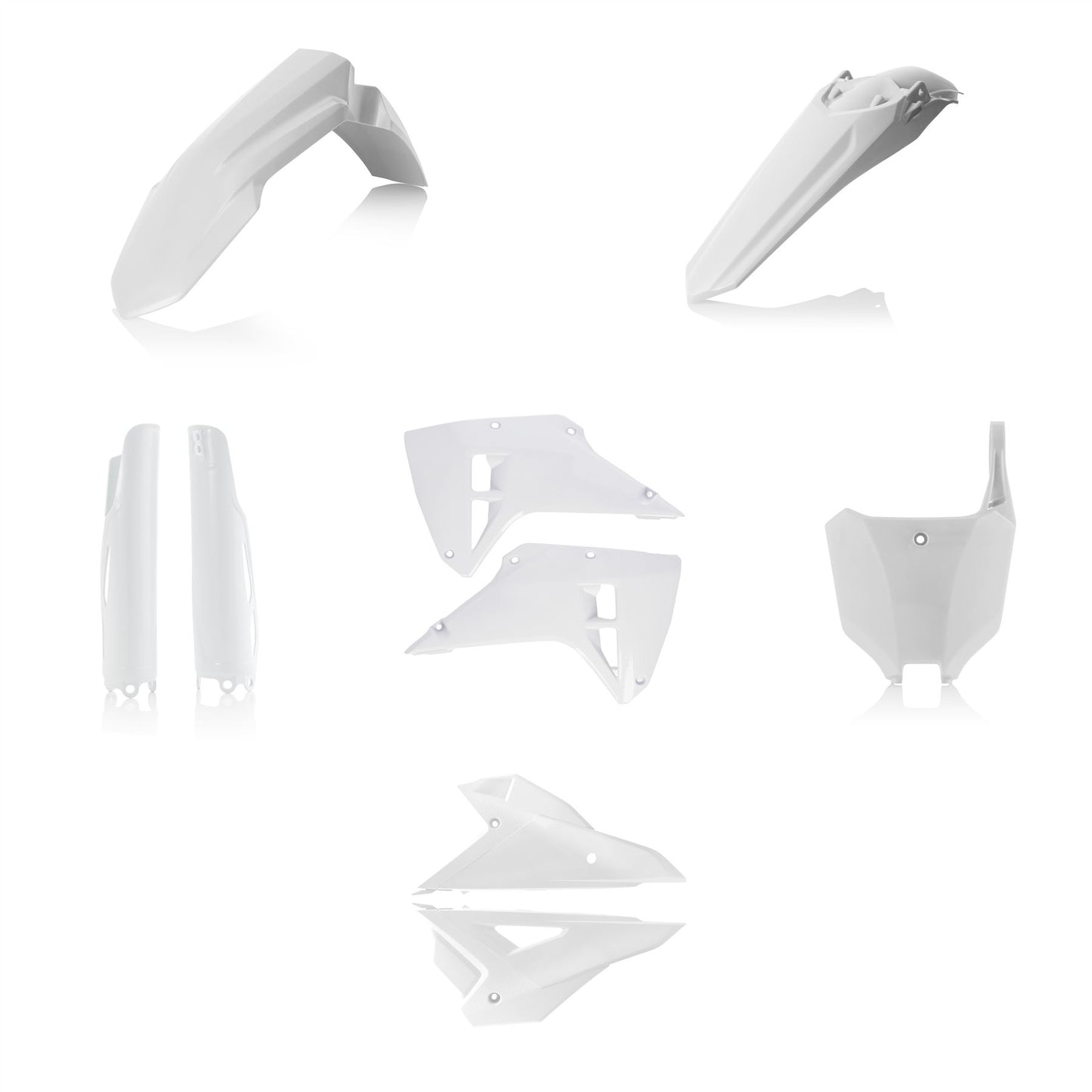 Acerbis Full Plastic Kit White For HONDA CRF 250 RX 2025-2027