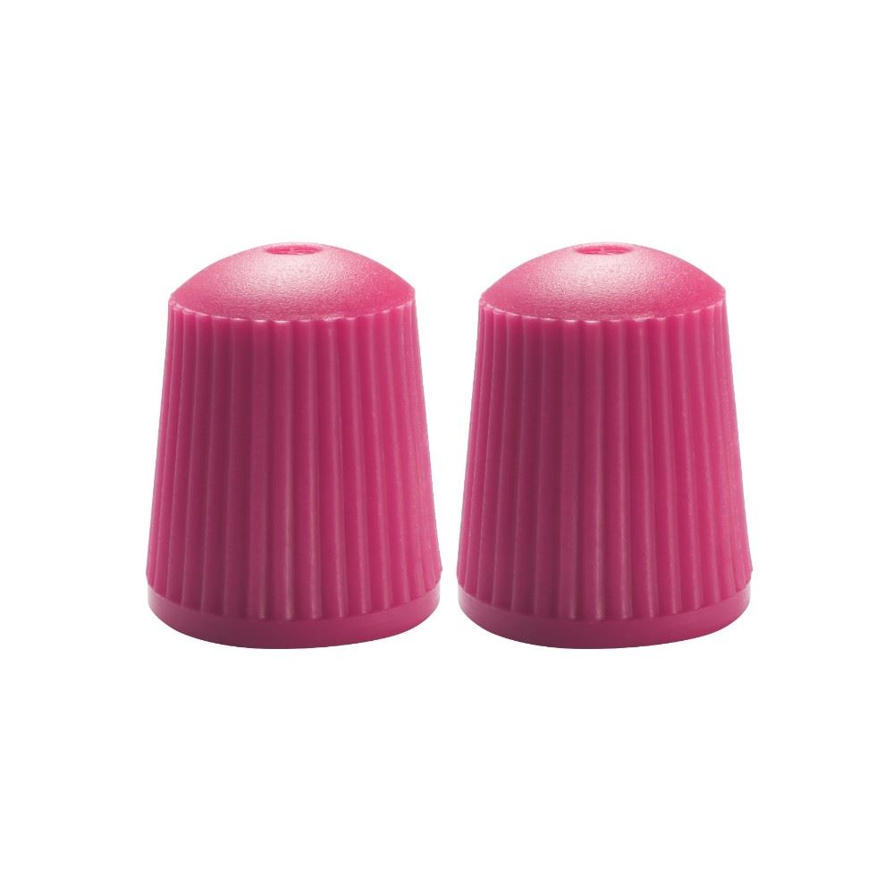 Apico Silicone Valve Caps 10 Pack Pink