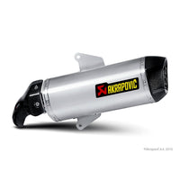 Akrapovic Stainless Steel Line Slip On Silencer For Aprilia SRV 850 ABS 2012-2016