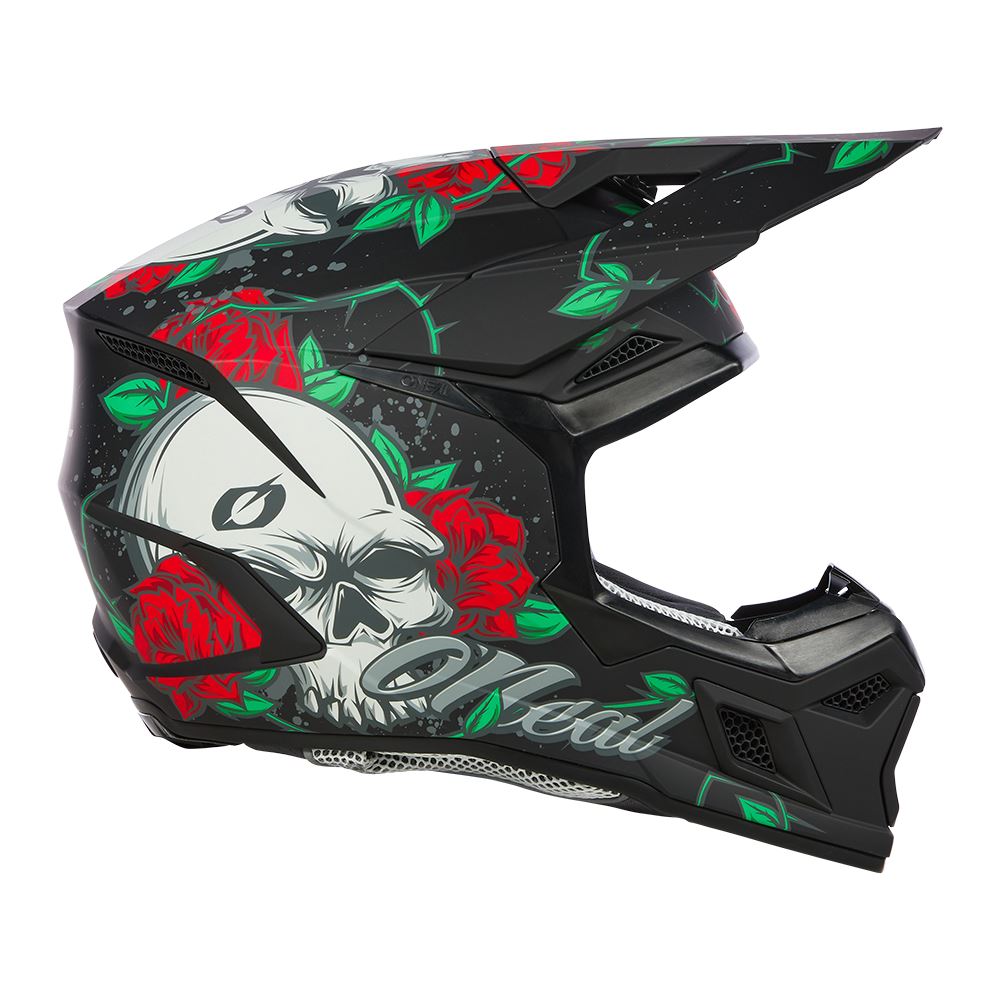 O'Neal 2025 Motocross Helmet 3SRS Youth Melancia Black Multi