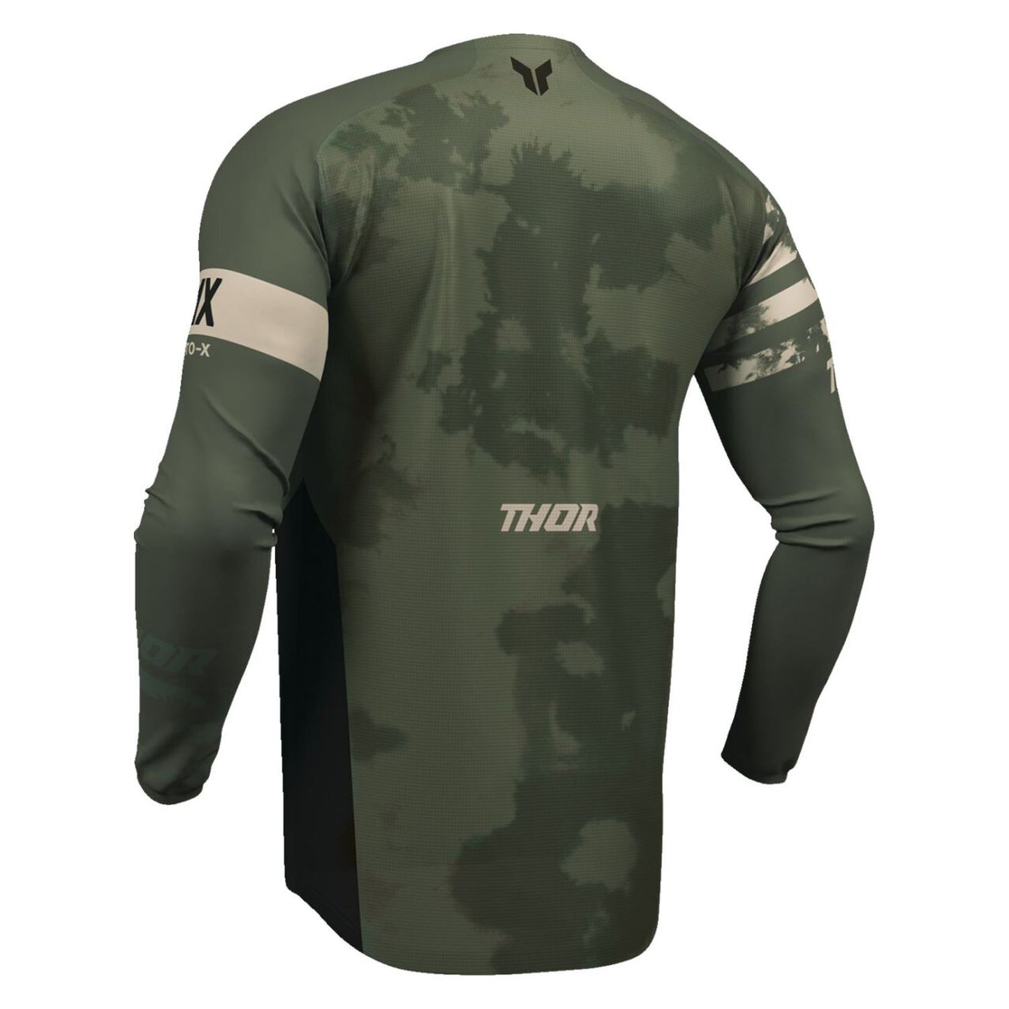 Thor 2026 Launchmode Bleach Black Camo MX Combo Kit