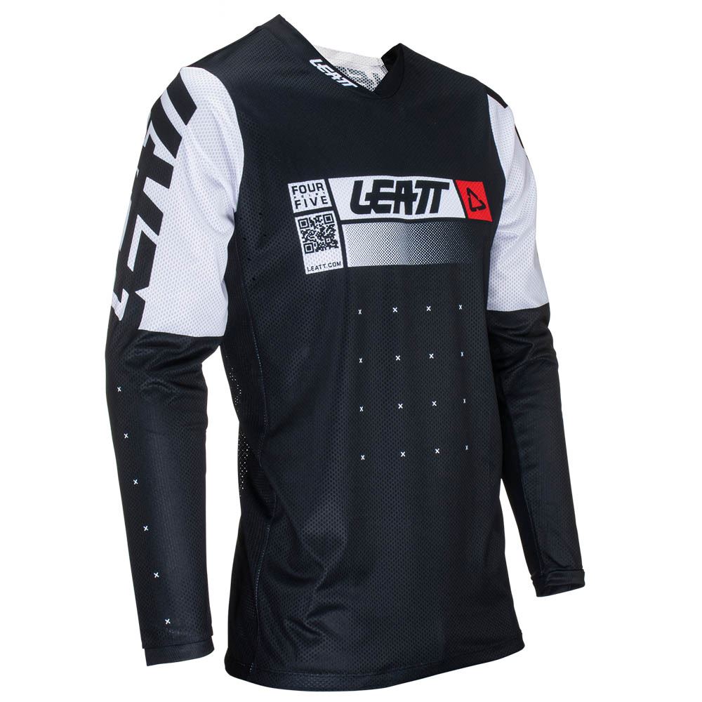 Leatt 2024 Jersey Moto 4.5 Lite Black