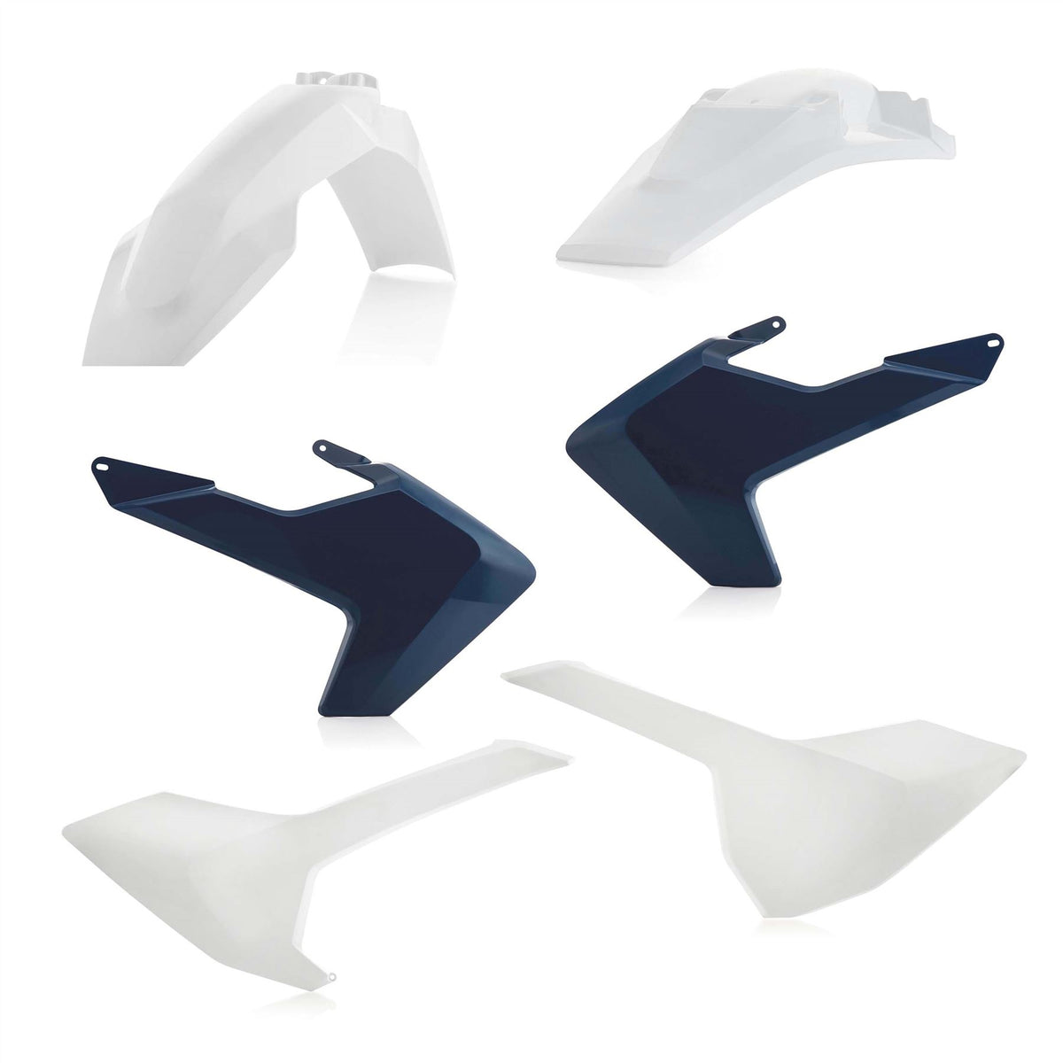 Acerbis Lower Fork Covers Grey 2 For Husqvarna FX 350 2020-2022