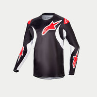 Alpinestars 2024 Racer Lucent Youth Motocross Combo Kit Black White CLEARANCE