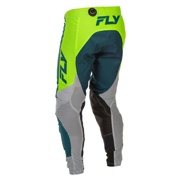 Fly Racing 2026 Motocross Pants Lite  Grey Lime Teal