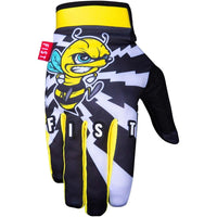 Fist Killabee Shockwave Yellow Youth Gloves Motocross MTB Quad